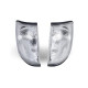 Iluminare auto RACES semnalizatoare față pentru Mercedes E-Class W124 C124 S124 85-95, alb | race-shop.ro