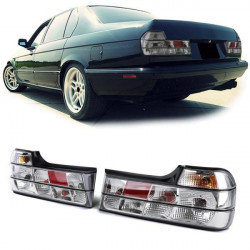 RACES stopuri pentru BMW 7 series E32 87-94, transparent, crom