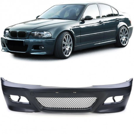 Body kit și tuning vizual Bară protecție sport cu ABE pentru BMW 3 series E46 2 + 4 doors 98-05 | race-shop.ro