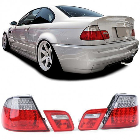 Iluminare auto Stopuri LED Facelift Optics pentru BMW 3 Series E46 Coupe 99-03 | race-shop.ro