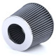 Filtre aer universale Filtru de aer sport universal argintiu pentru conexiune de 60-70mm | race-shop.ro
