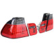 Iluminare auto Stopuri LED roșu-negru aspect de facelift pentru BMW 3 series E46 sedan 98-01 | race-shop.ro