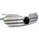 Body kit și tuning vizual Grilă radiator sport argintiu crom pentru Mercedes SLK R170 96-04 | race-shop.ro