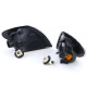 Iluminare auto RACES semnalizatoare față pentru Renault Megane 96-99, negru | race-shop.ro