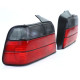 Iluminare auto Stopuri roșu/negre (pereche) pentru BMW 3 Series E36 Sedan 90-99 | race-shop.ro