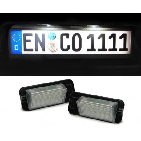 Iluminare auto RACES lămpi LED număr înmatriculare pentru BMW 3ER E36, alb | race-shop.ro