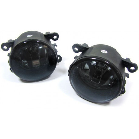 Iluminare auto Faruri de ceață negru-fumuriu pentru Dacia Logan sedan station wagon MCV | race-shop.ro