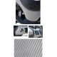 Abtibild, folie si bandaje Folie de carbon 3D argintie autoadezivă 30cmx153cm | race-shop.ro