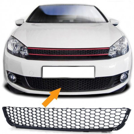 Body kit și tuning vizual Grilă radiator sport pentru VW Golf 6 08-12 not GTI | race-shop.ro
