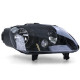 Iluminare auto Faruri H7 H1 negru cu motoraș dreapta pentru VW Touran 03-06 + Caddy 04-10 | race-shop.ro