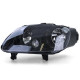 Iluminare auto Faruri H7 H1 negru cu motoraș pereche pentru VW Touran 03-06 + Caddy 04-10 | race-shop.ro