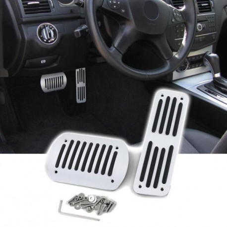Pedale Set pedale din aluminiu pentru Mercedes W124 W202 W203 W204 W210 W211 W163 W164 | race-shop.ro