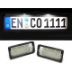 Iluminare auto Lumini LED plăcuță de inmatriculare 6000K pentru Audi A3 8P A4 B6 A6 4F Q7 TDL | race-shop.ro