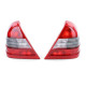 Iluminare auto RACES stopuri pentru Mercedes C Class W202 93-97, roșu-alb | race-shop.ro