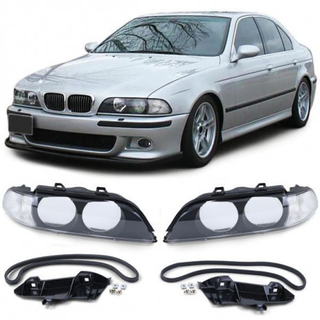 Iluminare auto Lentile faruri albe (pereche) pentru BMW 5ER E39 | race-shop.ro