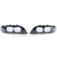 Iluminare auto RACES sticlă far pentru BMW 5 Series E39 (TYC), negru-fumuriu | race-shop.ro